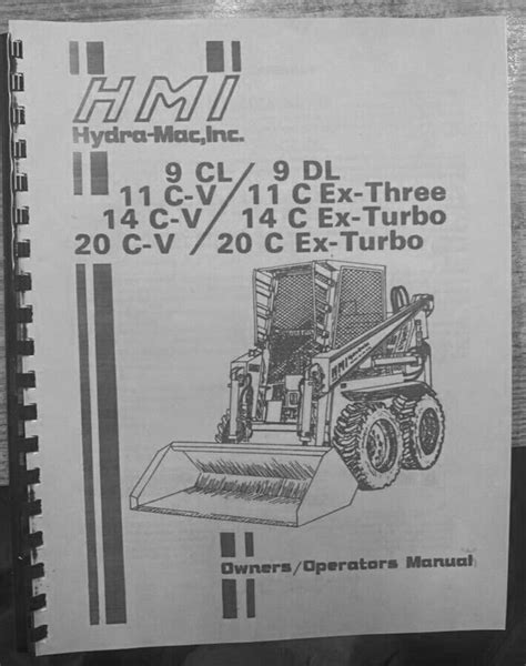 hydra mac 1850 skid steer|hydra mac parts manual.